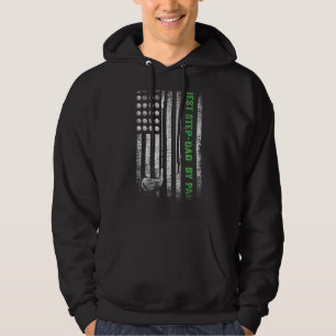 Mens Funny Best Step Dad By Par Father S Day Golf Hoodie