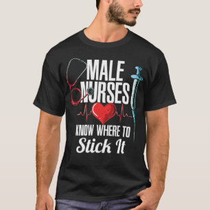 Mens Funny Carer Hospital Murse I Nurse Do you lov T-Shirt