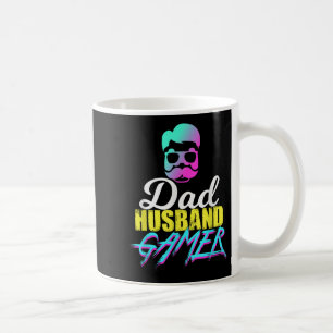 Mens Funny Dad Husband Gamer Quote Coffee Mug