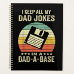 Mens Funny dad Jokes in dad-a-Base Planner<br><div class="desc">Mens Funny dad Jokes in dad-a-Base</div>