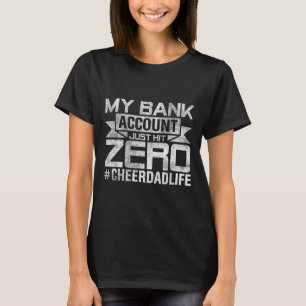 Mens Funny Dad Jokes My Nk Account Just Hit Zero C T-Shirt