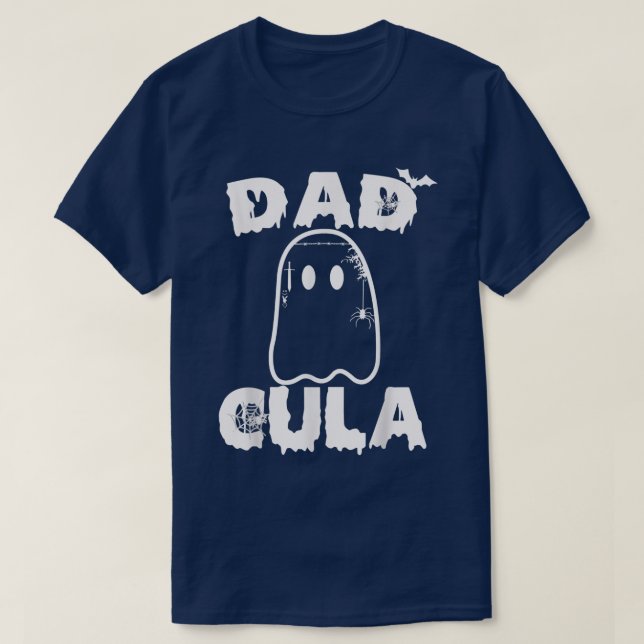 Mens Funny Dadcula Halloween Dad Costume Momster  T-Shirt (Design Front)