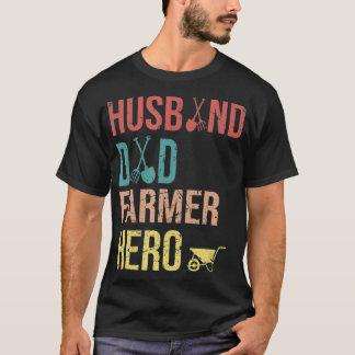 Mens Funny Farmer Dad Farming Rancher T-Shirt