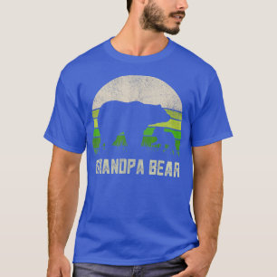 Mens Funny Grandad s From Grandkids Grandpa Bear 1 T-Shirt