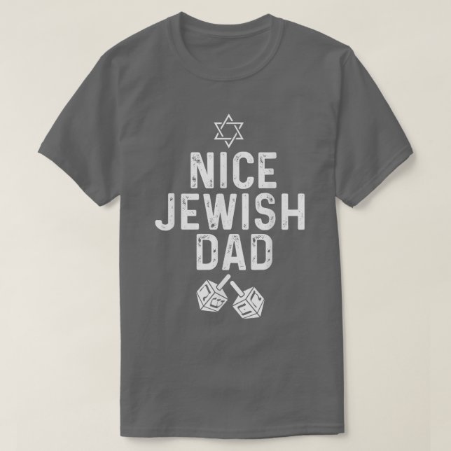 Mens Funny Hanukkah Dreidel Star For Nice Jewish D T-Shirt (Design Front)