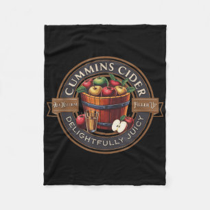 Mens Funny Haul Cummins Cider Fleece Blanket