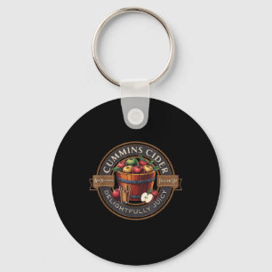 Mens Funny Haul Cummins Cider Key Ring