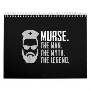 Mens Funny Murse Calendar