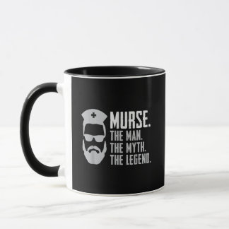 Mens Funny Murse Mug