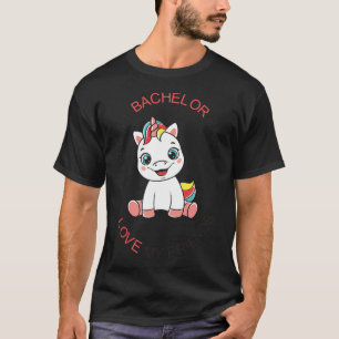 Mens Funny My Bachelor Party Cute Unicorn Bachelor T-Shirt