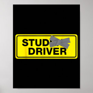 Mens Funny New Driver  Poster