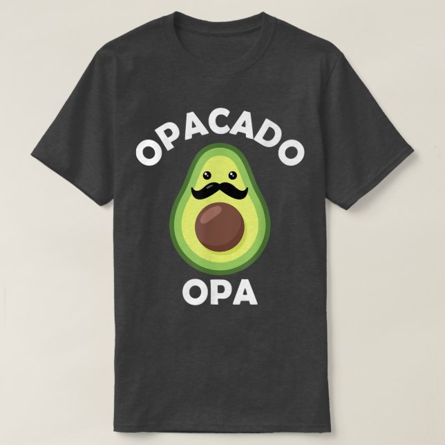 Mens Funny Opacado Grandpa Grandfather Opi slogan  T-Shirt (Design Front)