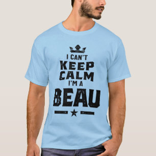 Mens Funny Personalised Name Beau T-Shirt