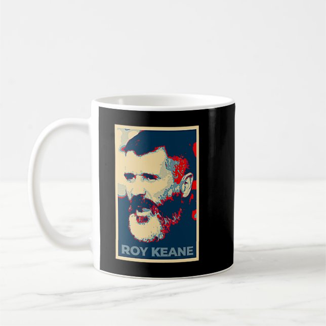 Mens Funny Roy Keane Coffee Mug (Left)