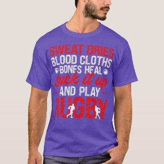 Mens Funny Rugby Player Sports Uk Play Rugby  T-Shirt
