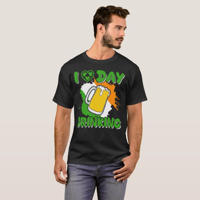 Mens Funny St.Patrick's Day  T-Shirt (Front Full)
