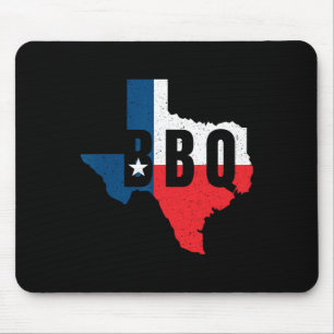 Mens Funny Texas Bbq Grilling Or Smoking Meat Mouse Pad
