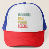 Mens Funny Vintage Gift  Husband Dad Vegan Legend 