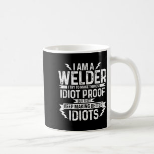 Mens Funny Welder & Apparel Tank Top Coffee Mug