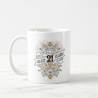 Mens Funny Whiskey 21st Birthday