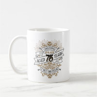 Mens Funny Whiskey 75th Birthday