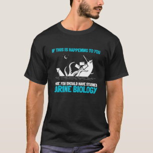 Mens Future Marine Biologist Ocean Biology Student T-Shirt