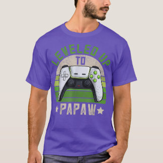 Mens Gamer Papaw Apparel Funny Pregnancy Announcem T-Shirt