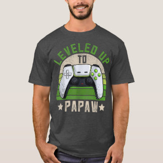 Mens Gamer Papaw Apparel Funny Pregnancy Announcem T-Shirt