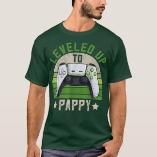 Mens Gamer Pappy Apparel Funny Pregnancy Announcem T-Shirt