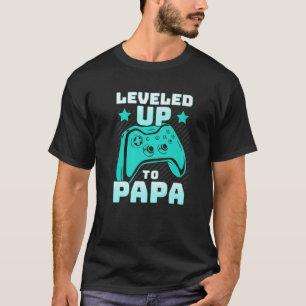 Mens Gaming Dad - Leveled Up To Dad - For The Fres T-Shirt