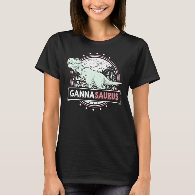 Mens GannaSaurus Ganna idea for Women Mother's Day T-Shirt (Front)
