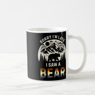 Mens Gay Bear Pride Hiking Retro Funny Outdoor Tan Coffee Mug