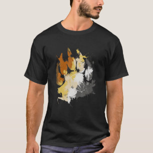 Mens Gay Bear Pride Paw T-Shirt