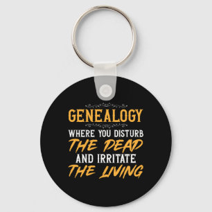 Mens Genealogy Where Disturb The Government Key Ring