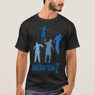 Mens Generation Z Apocalypse Zombie Ungovernment T-Shirt