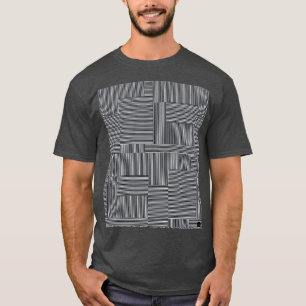 Men's Geometric Line Designer Style T-Shirt HAMbWG