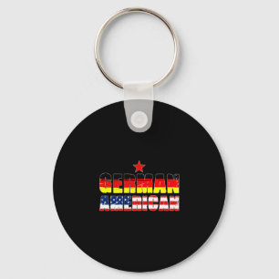 Mens german american usa germany america german key ring