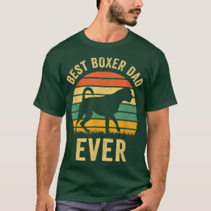 Mens German boer dog or puppy owner cool retro sun T-Shirt