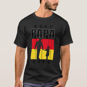 Mens German Dad Of A Girl Fathers Day Germany Best T-Shirt