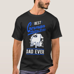Mens German Hunting Dog Dad German Jagdterrier T-Shirt