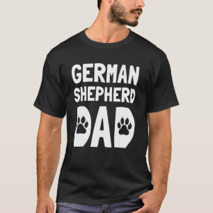 Mens German Shepherd Dad 2 T-Shirt