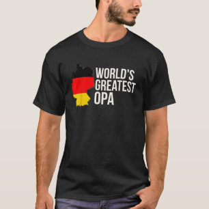 Mens Germany Grandfather TShirt Novelty Opa German