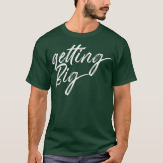 Mens GETTING BIG Gym Fitness Workout Bodybuilding  T-Shirt