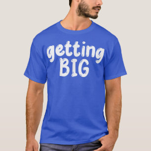 Mens GETTING BIG Gym Fitness Workout Bodybuilding T-Shirt