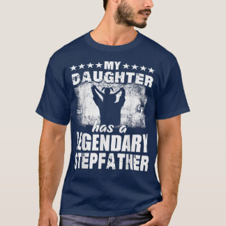 Mens Gift For Father Day Tee My Daughter Has Legen