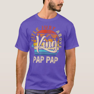 Mens Gift For Fathers Day Pap Pap A Title Just Ab T-Shirt