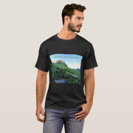 Men's Glacier Mountain Meadows Black T-Shirt