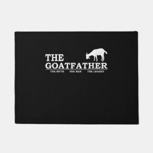 Mens Goat Far Pet Lover Fars Day Doormat