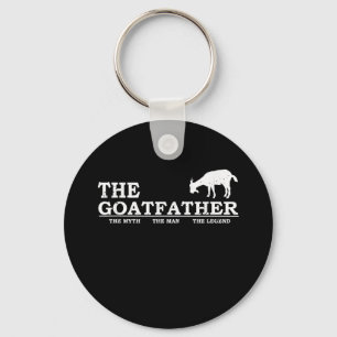 Mens Goat Far Pet Lover Fars Day Key Ring