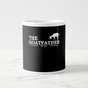 Mens Goat Far Pet Lover Fars Day Large Coffee Mug